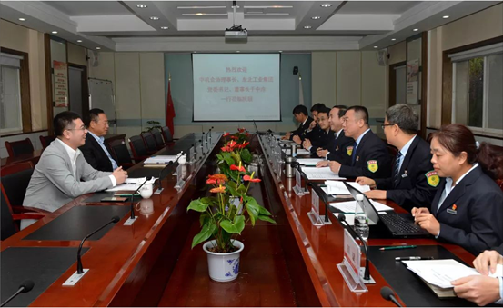 中国机械工业企业治理协会会长、东北工业集团党委书记、董事长于中赤来佰利乐调研互换