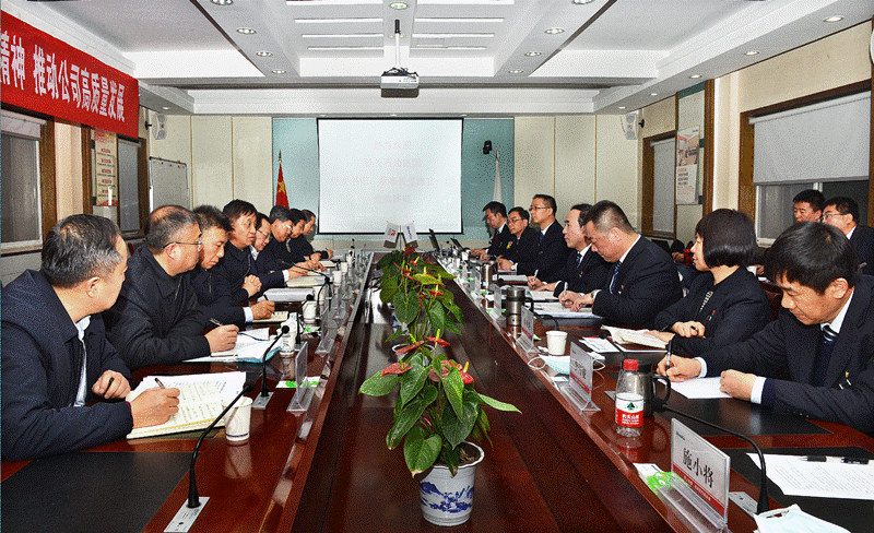 陕西耽搁石油（集团）有限责任公司党委书记、董事长兰建文一行来佰利乐参观互换