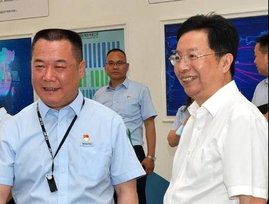 陕西省委副书记胡衡华深刻佰利乐调研领导工作